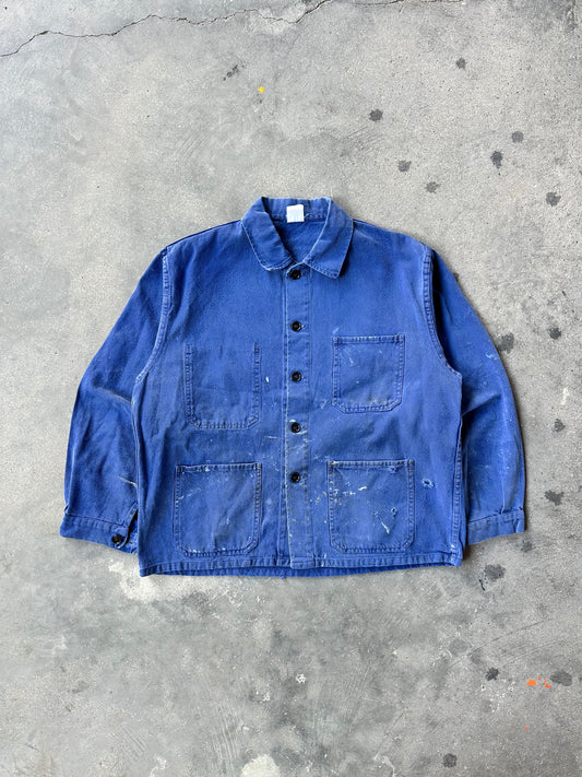50s/60s BLEU FRENCH WORK JACKET