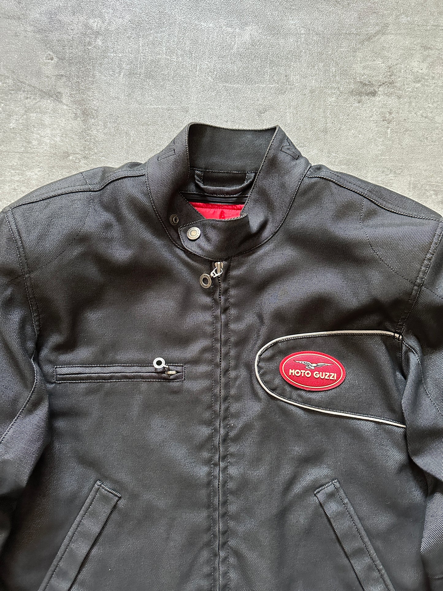 2010's "MOTO GUZZI" MOTORCYCLE JACKET