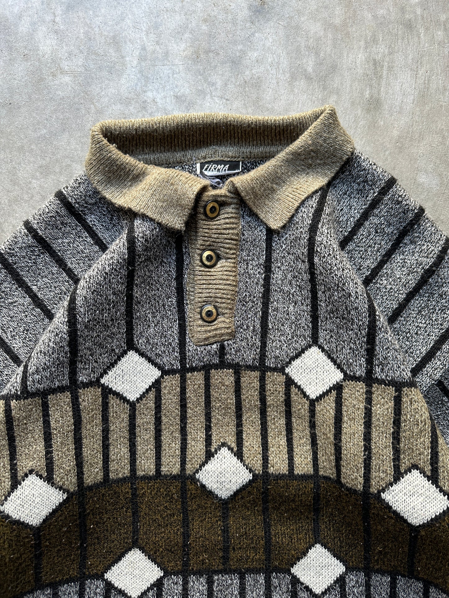 1990's FIRMA WOOL SWEATER
