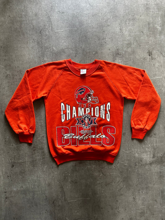 1992's BUFFALO BILLS AFC SUPERBOWL CREWNECK