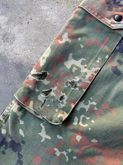 00s GERMAN ARMY SHORTS (FLECKTARN CAMO)