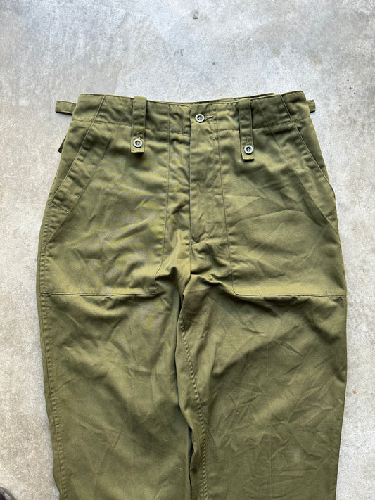 1980's FATIGUE BRITISH ARMY OG PANTS