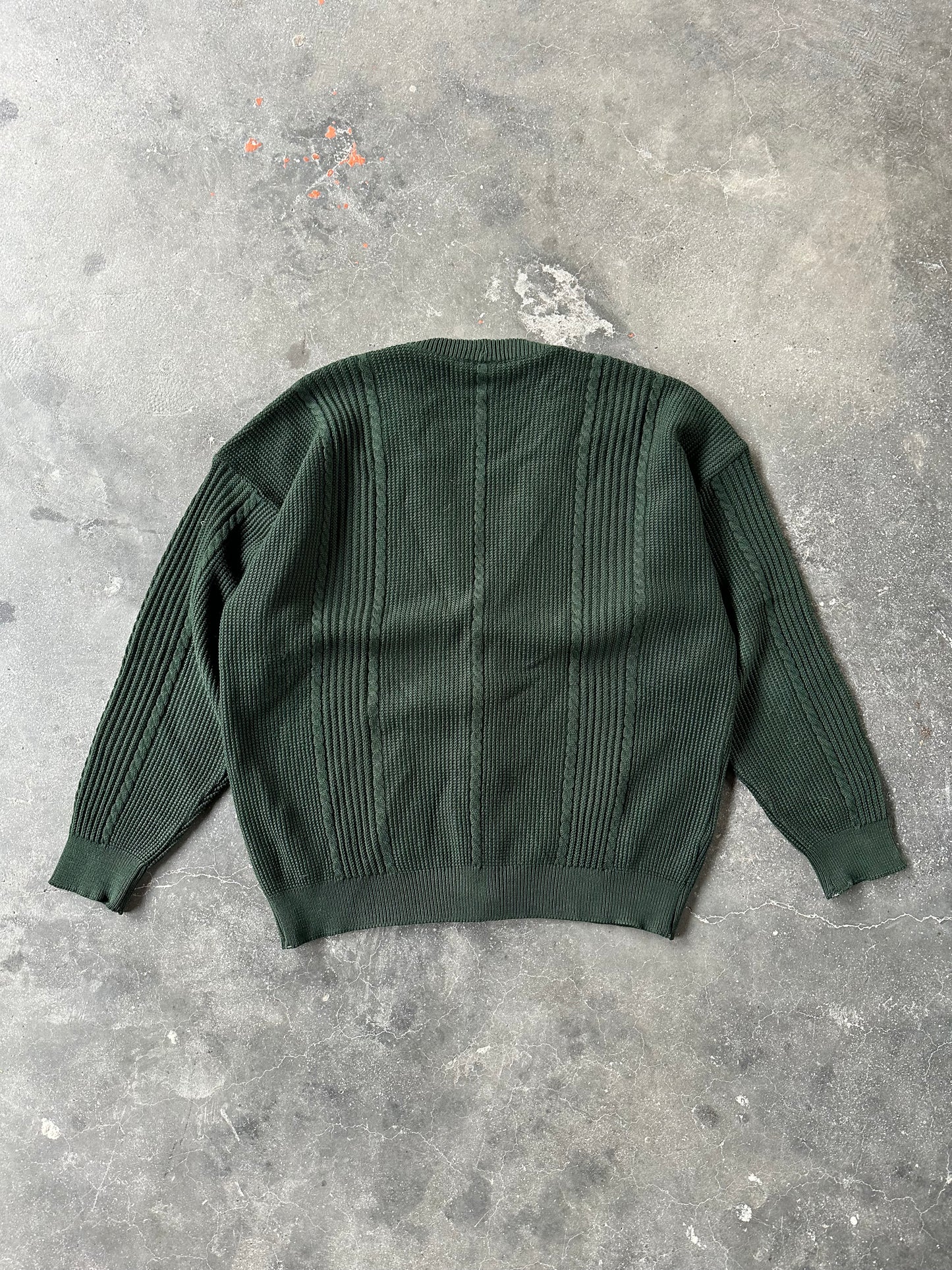 2000s NAVIGARE WOOL KNIT CARDIGAN