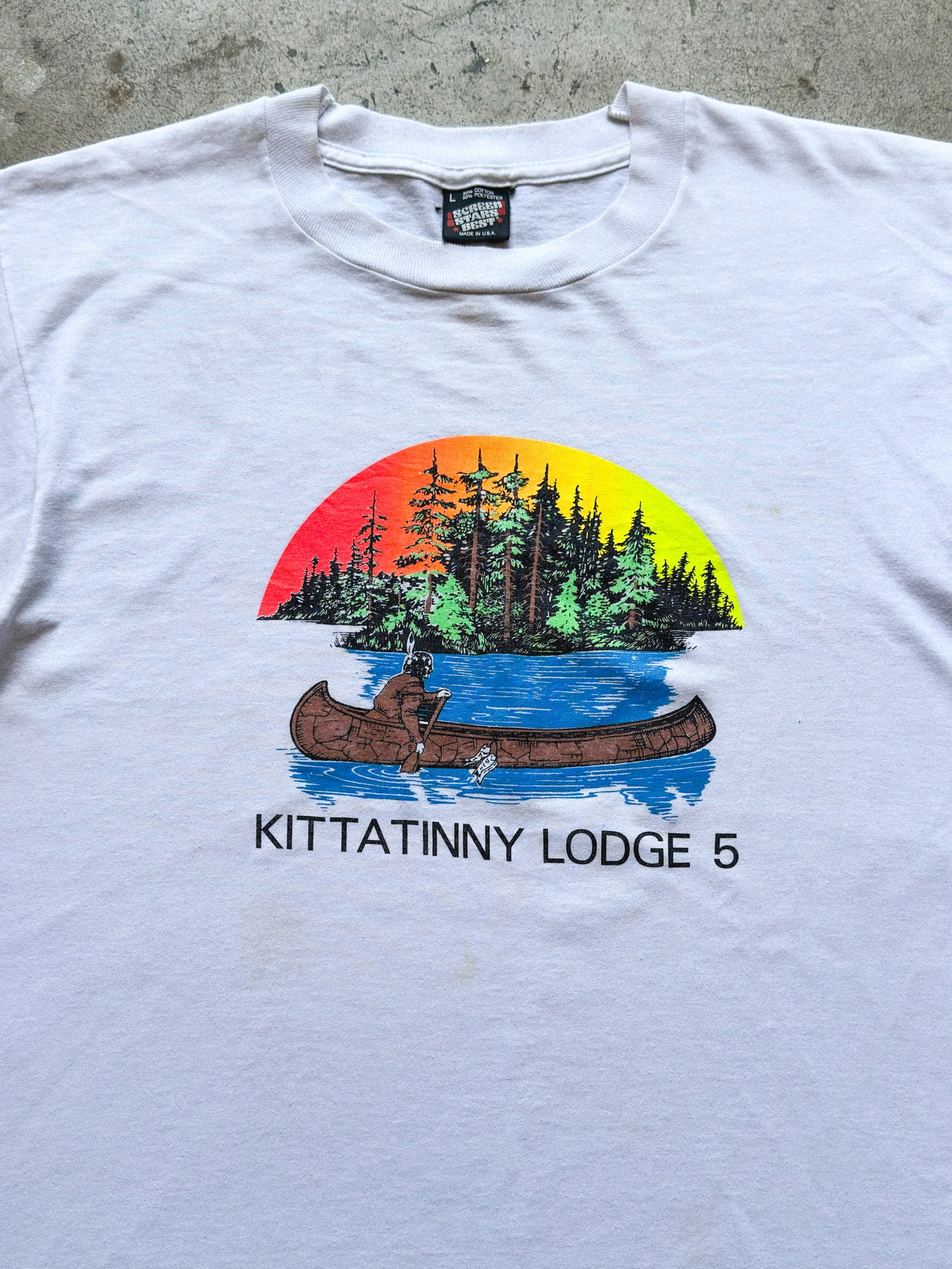 1990s KITTANITTY LODGE TEE