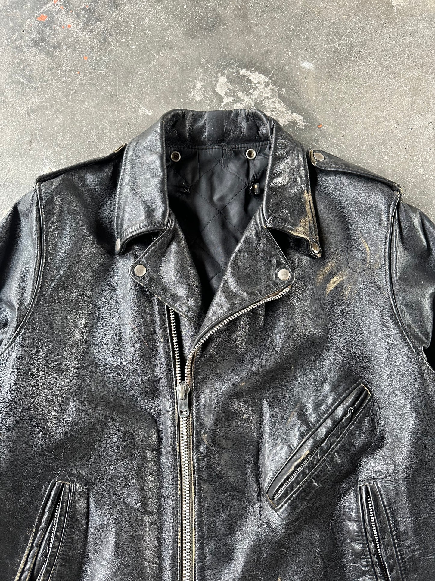 1970’s HARLEY DAVIDSON LEATHER JACKET