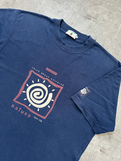 2000s "THINK ABOUT UNIVERSE" TEE