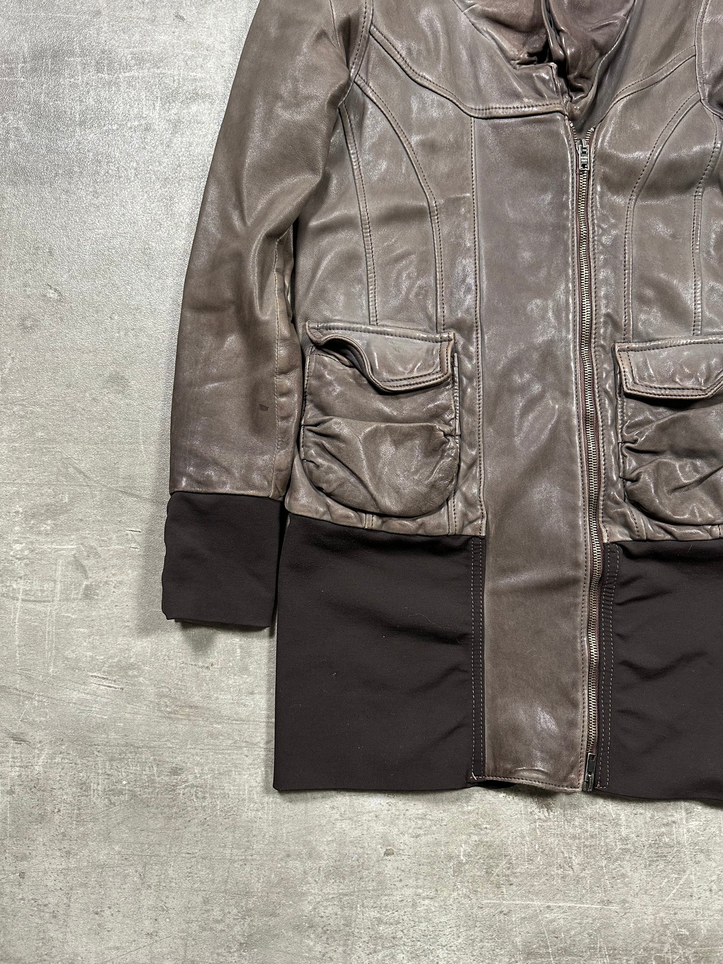 2000s GIORGIO BRATO LEATHER JACKET