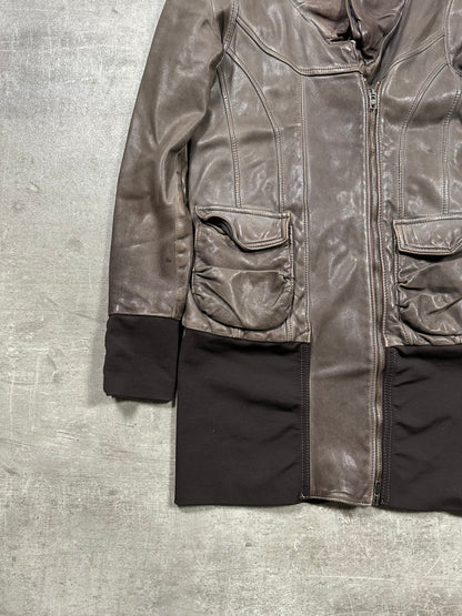 2000s GIORGIO BRATO LEATHER JACKET