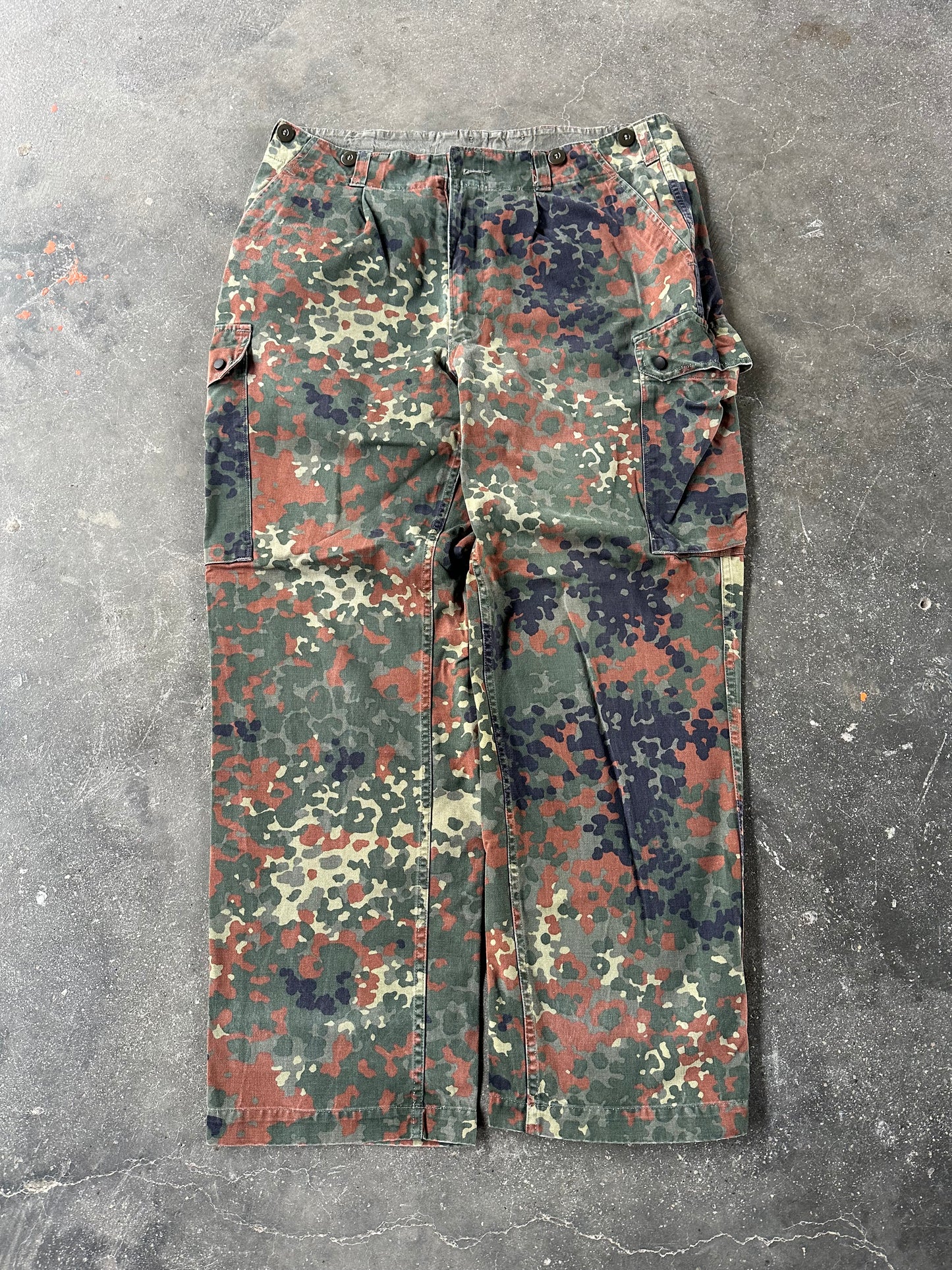 1999 GERMAN ARMY PANTS (FLECKTARN CAMO)