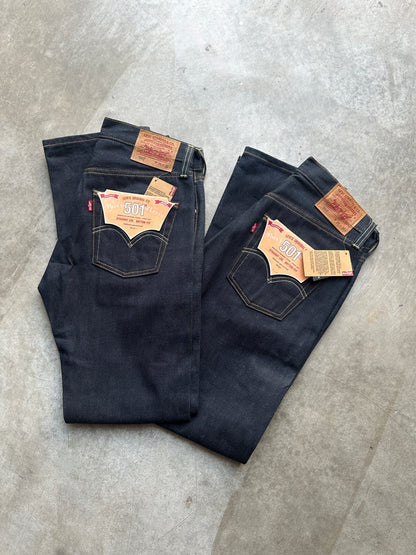 LEVIS 501 SELVEDGE RAW DENIM (DEADSTOCK)