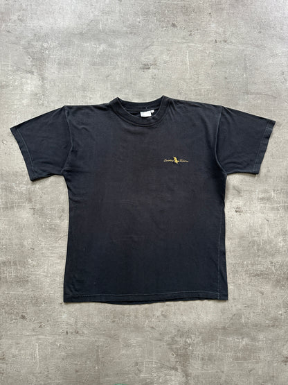 EARLY 2000's WOLF BIKERS BIG NECK TEE