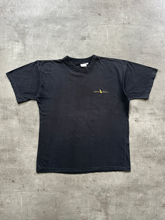 EARLY 2000's WOLF BIKERS BIG NECK TEE