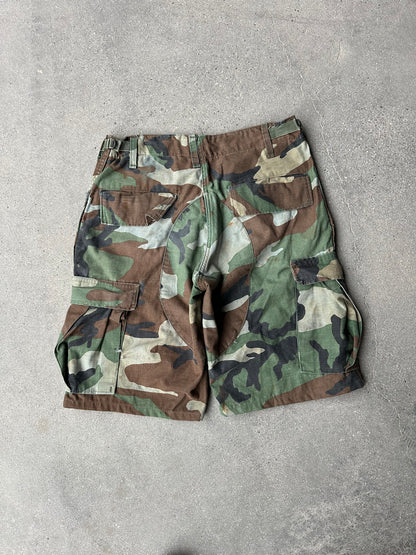 1990's U.S. ARMY WOODLAND CARGO SHORTS