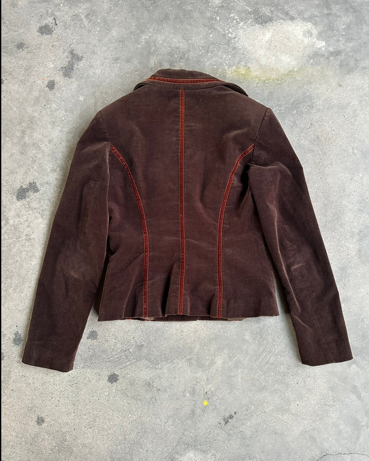 90s WOMAN CORDUROY BLAZER JACKET