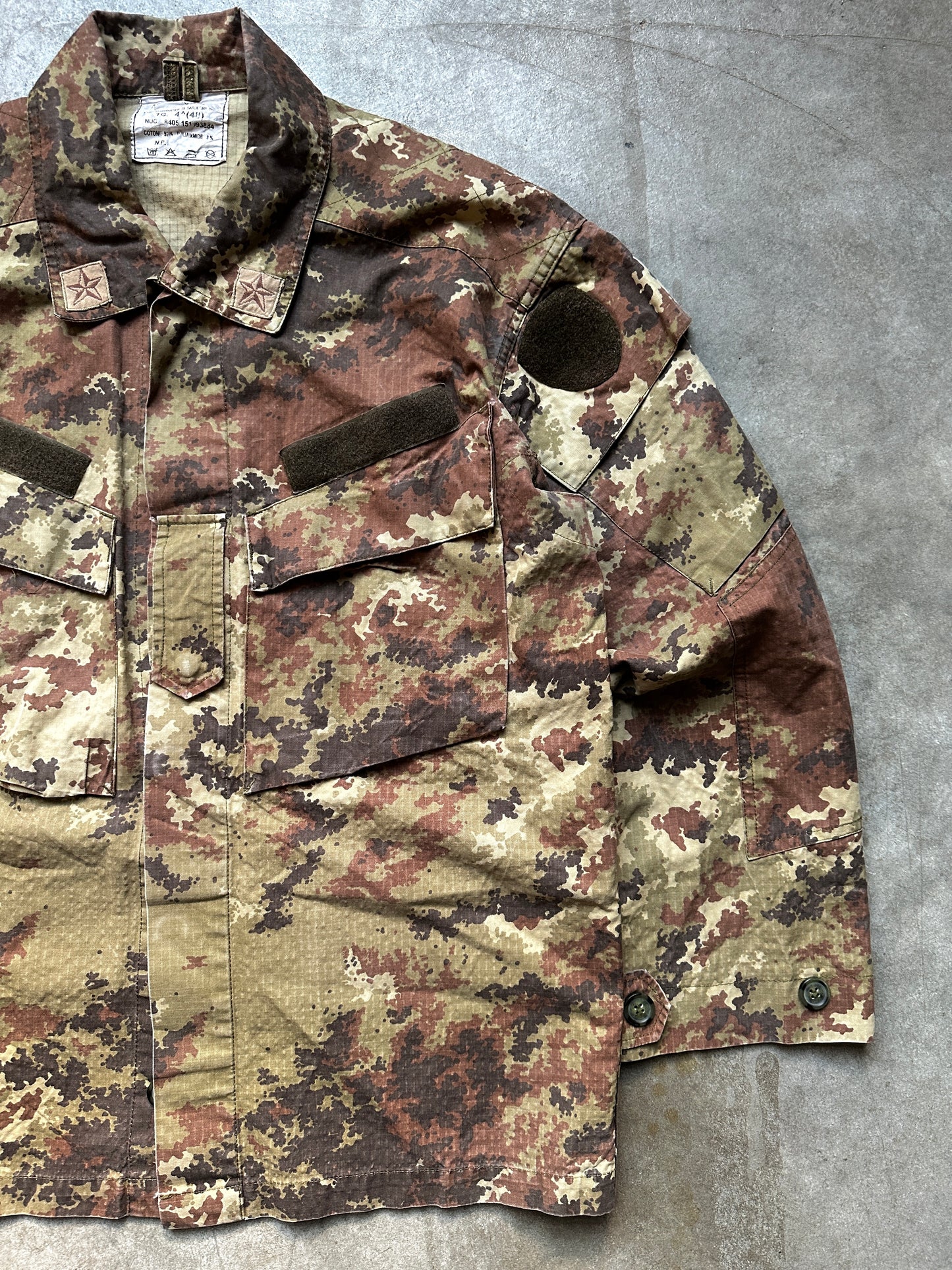 2000's ITALIAN ARMY "VEGETATO" COMBAT SHIRT