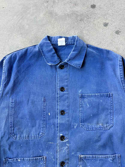 50s/60s BLEU FRENCH WORK JACKET