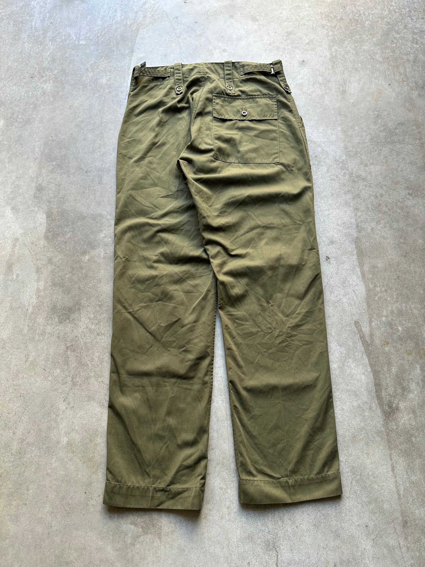 1980's FATIGUE BRITISH ARMY OG PANTS
