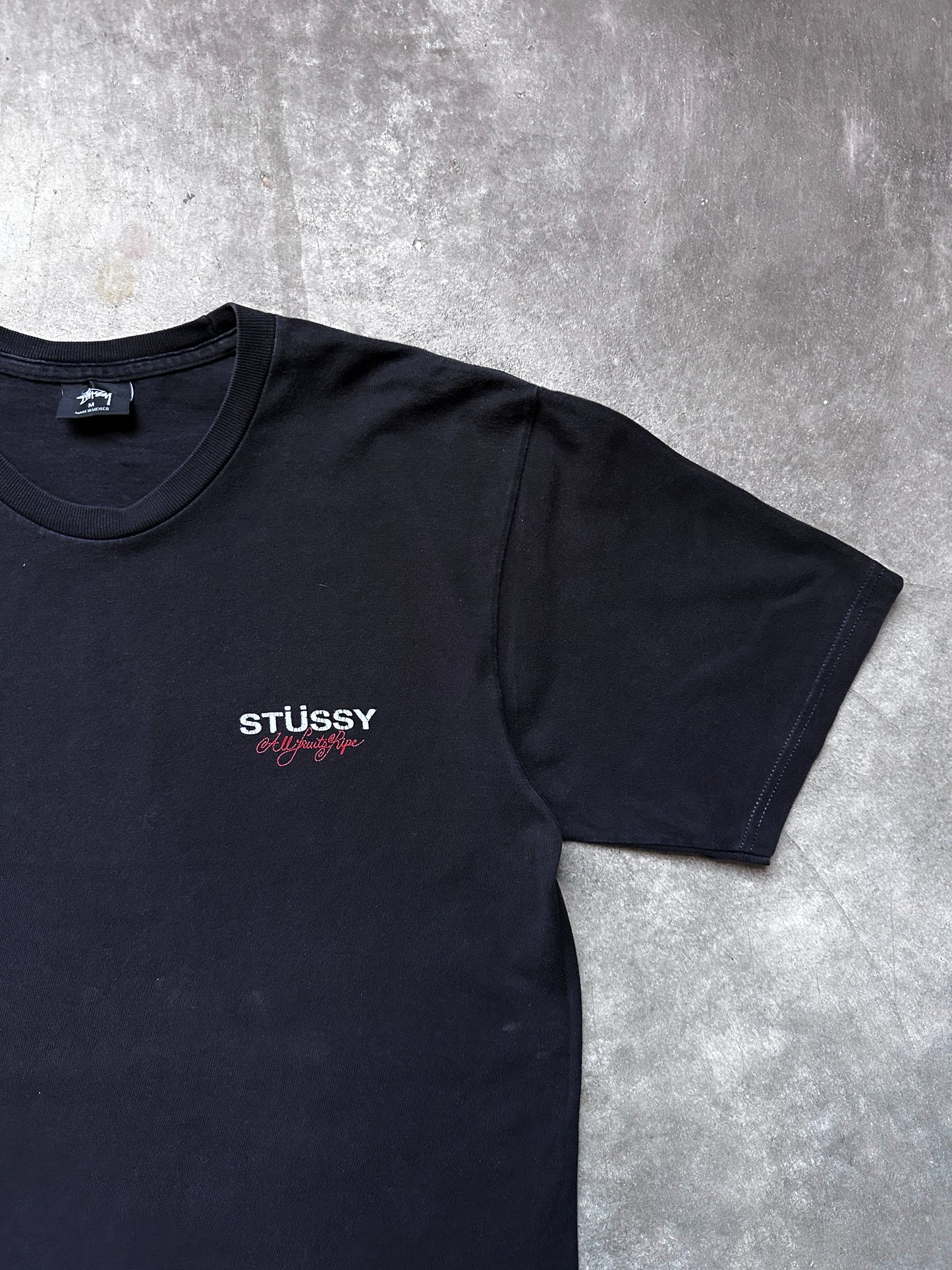STUSSY BLACK TEE