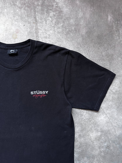 STUSSY BLACK TEE