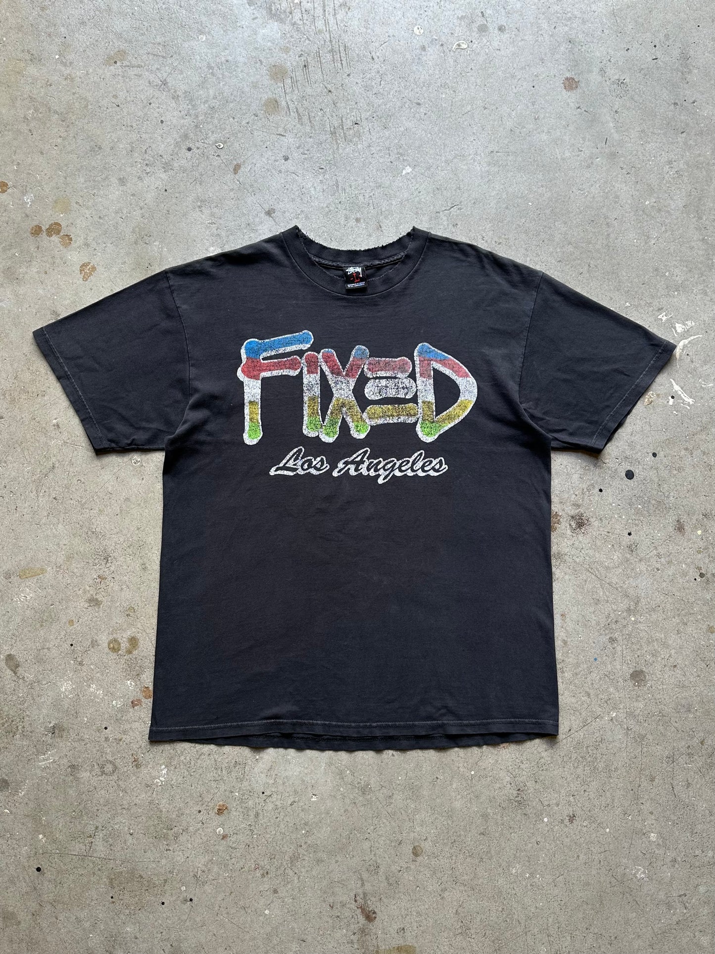 STUSSY FIXED BIKES TEE