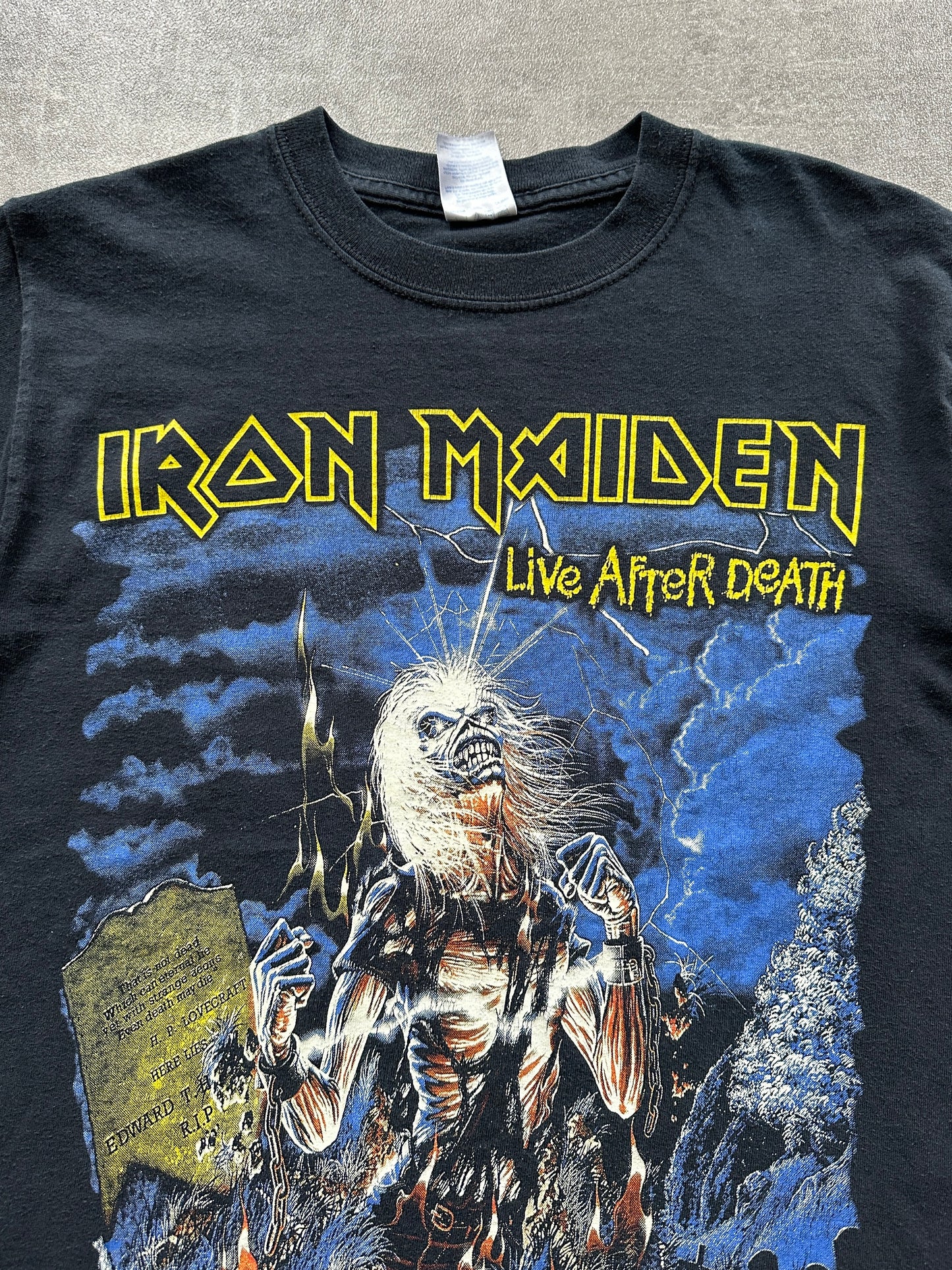 IRON MAIDEN "LIVE AFTER DEATH" TEE