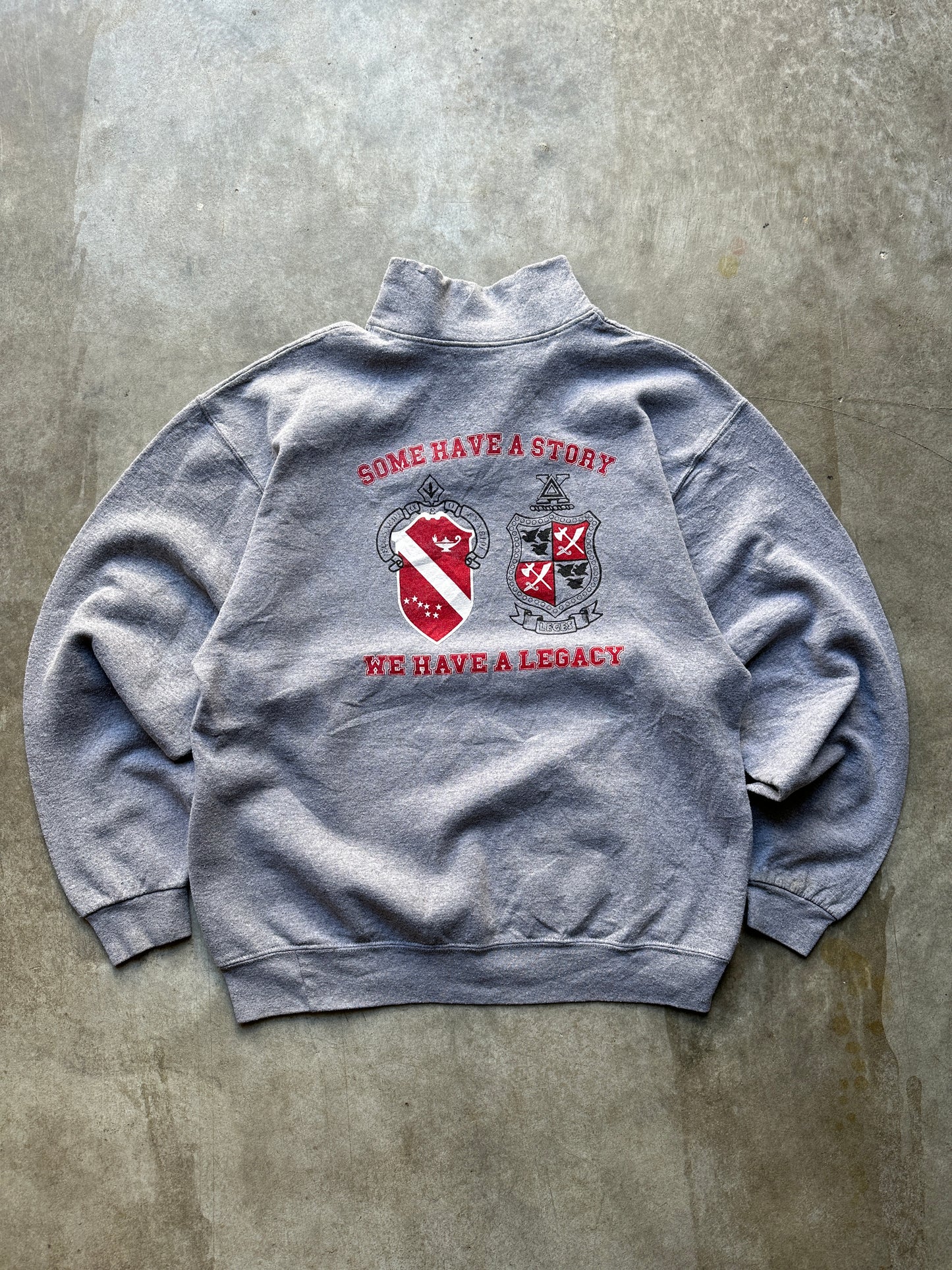 2000's UCM COLLEGE ZIP CREWNECK