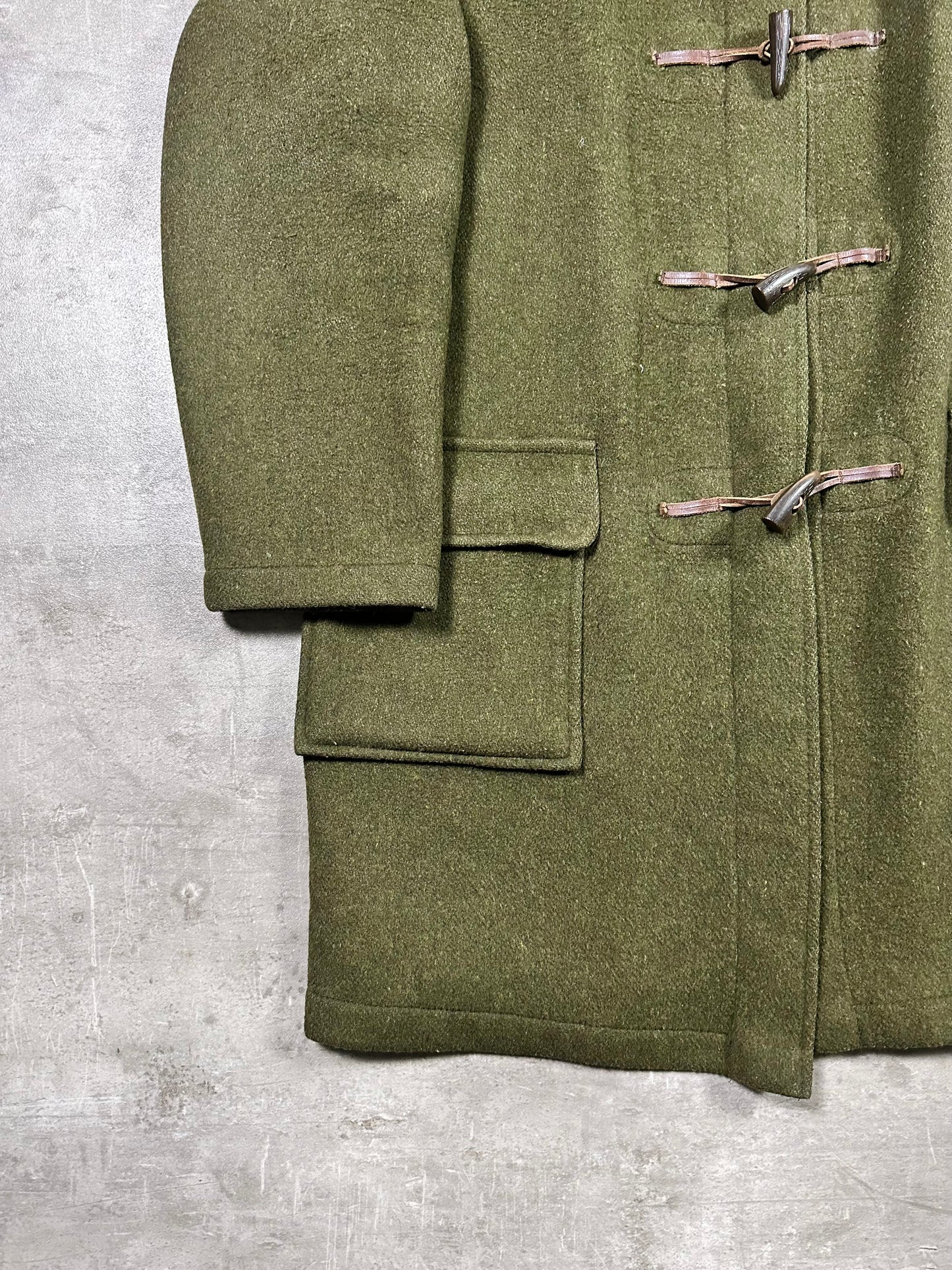 1960s DUFFLE COAT MONTGOMERY GROVERALL