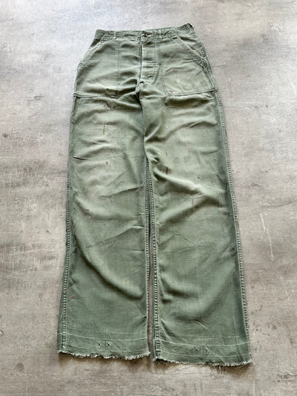 1970s US ARMY OG 107 TYPE 1 PANTS