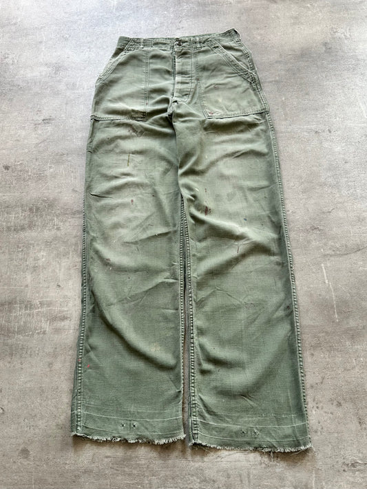 1970s US ARMY OG 107 TYPE 1 PANTS