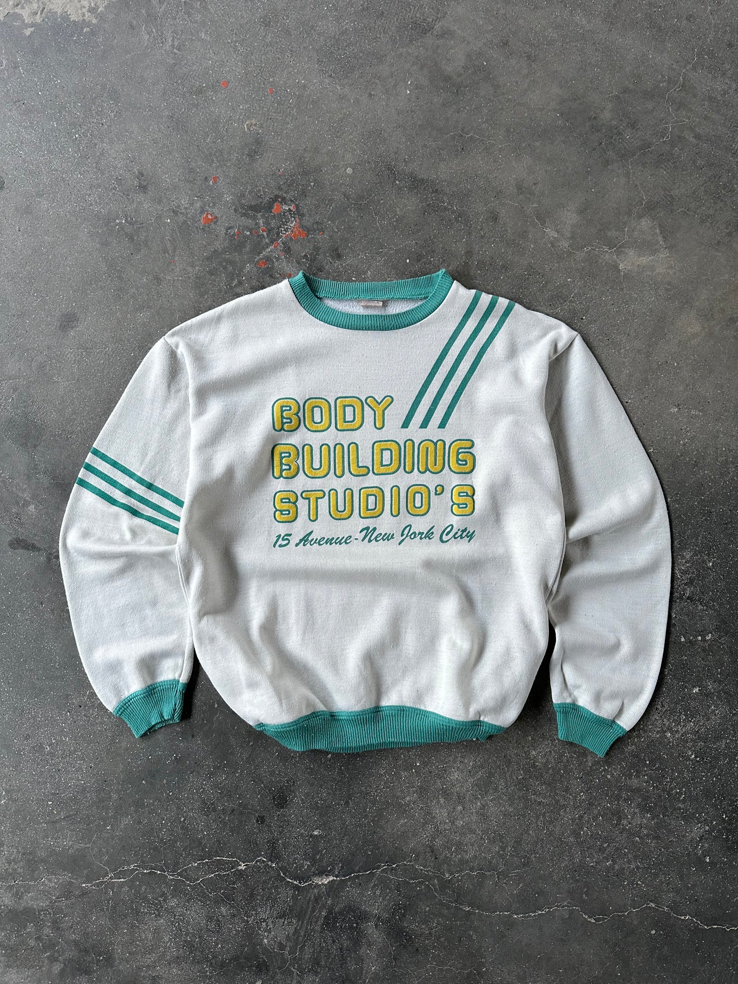80s/90s BODY BUILDING GYM CREWNECK