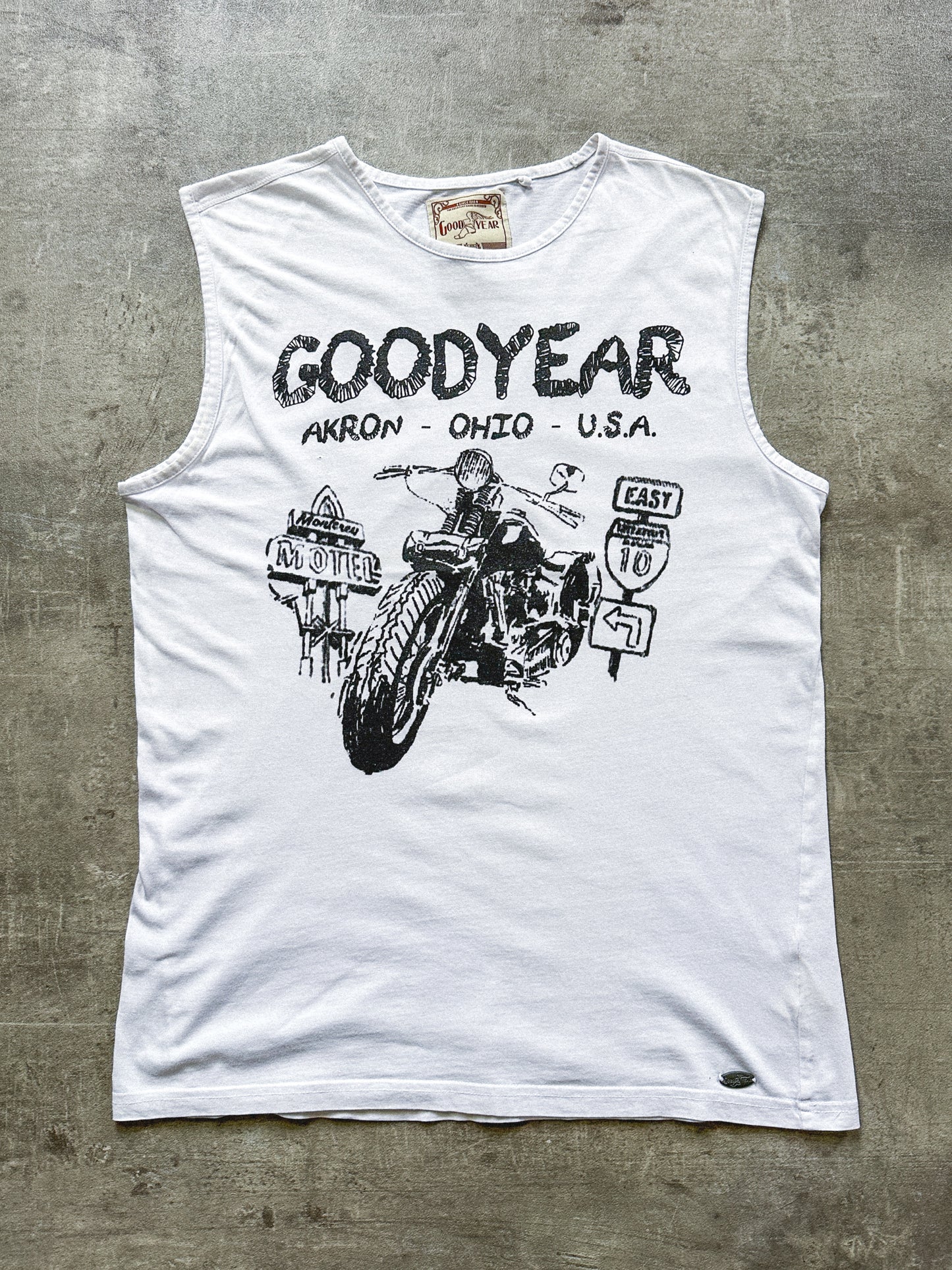 2000's GOODYEAR MOTORCYCLE TEE