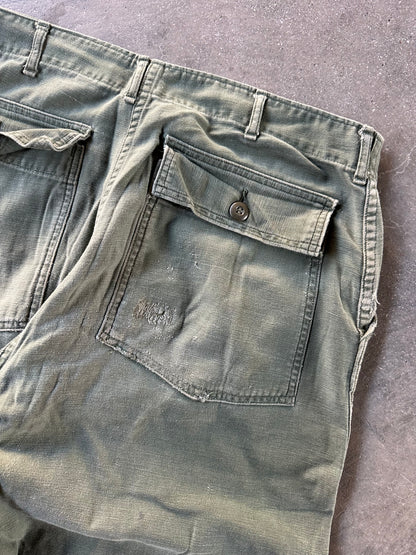 1970s US ARMY OG 107 TYPE 1 PANTS