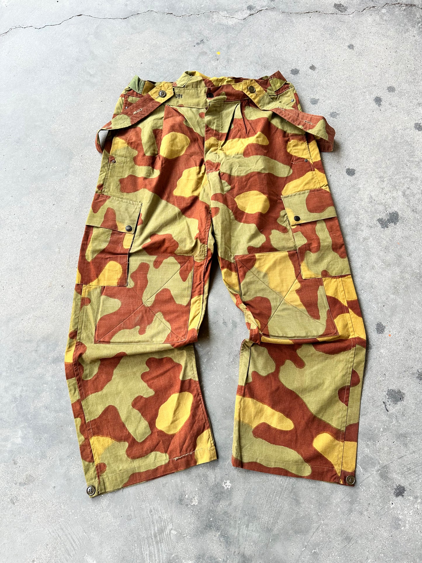1960s ITALIAN ARMY M29 "SAN MARCO" CAMO PANTS