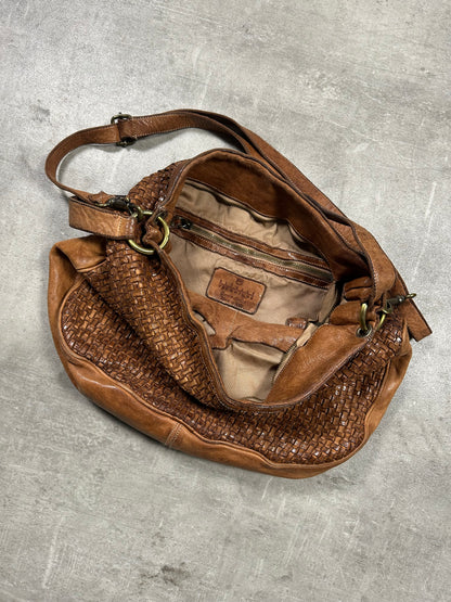 2000s BROWN LEATHER BAG