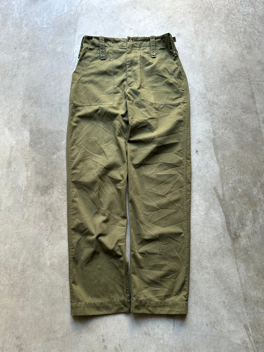1980's FATIGUE BRITISH ARMY OG PANTS