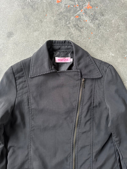 Y2K BIKER CROP FIT JACKET