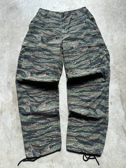 TIGER STRIPES CAMO CARGO PANTS