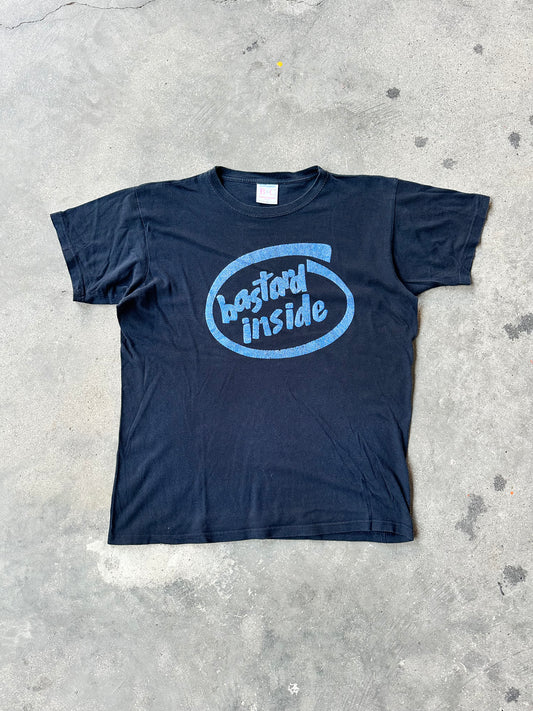 00s BASTARD INSIDE" FUNNY GRAPHIC TEE