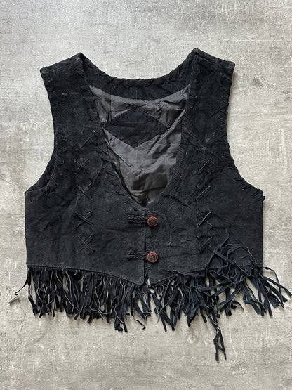 VINTAGE COUNTRY FRINGE VEST