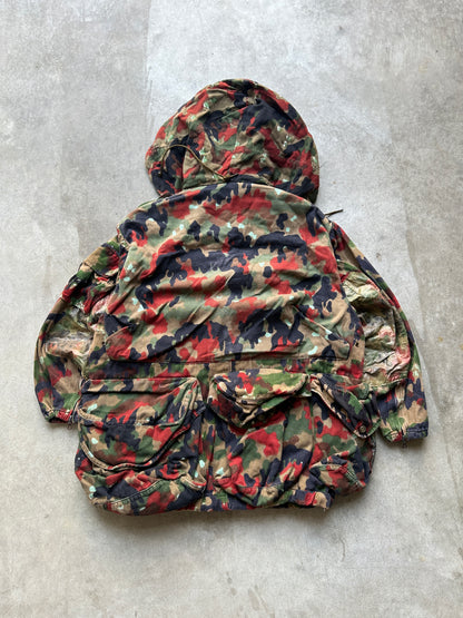 1970's M70 SWISS ARMY "ALPENFLAGE CAMO" JACKET