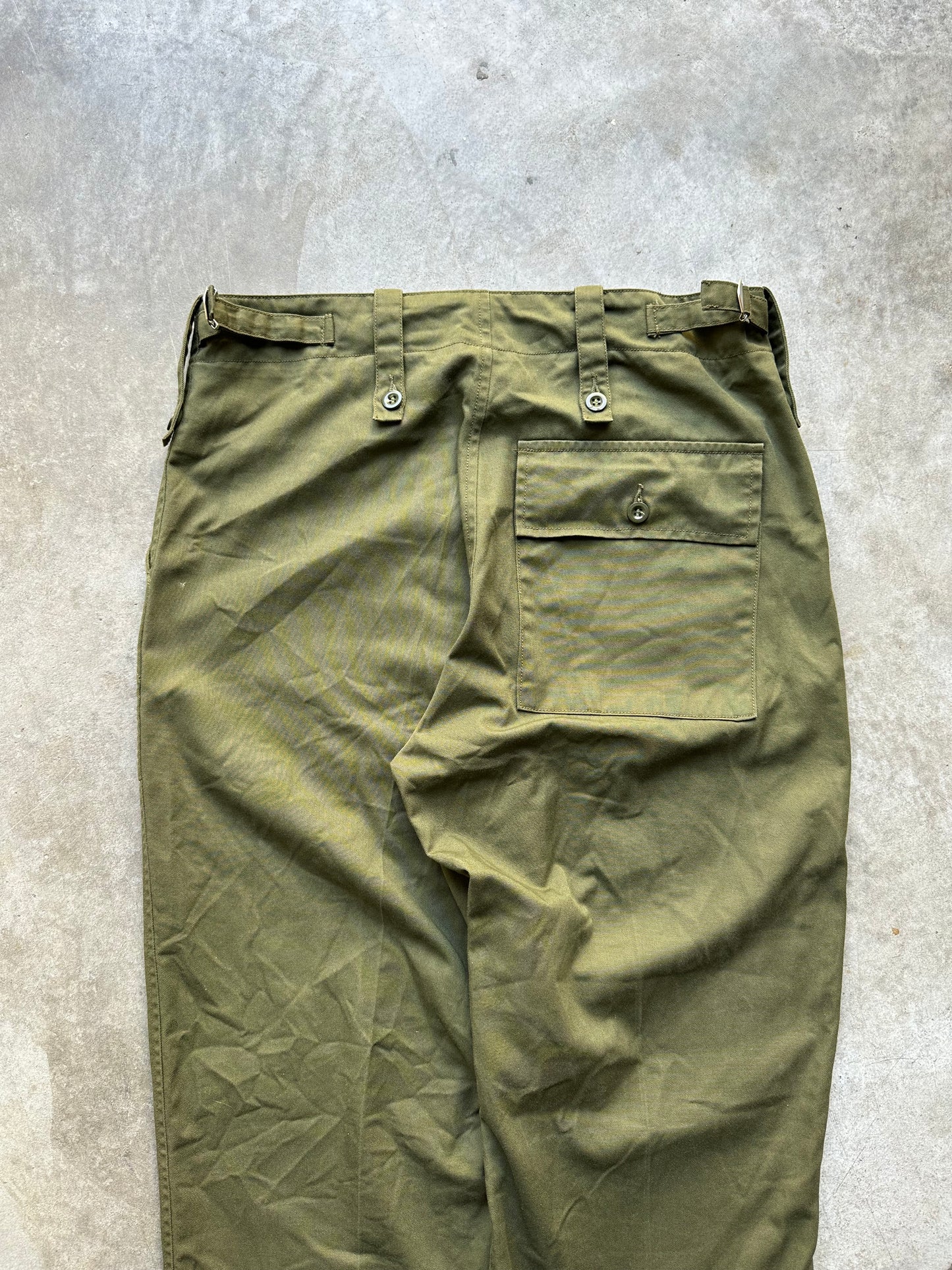 1980's FATIGUE BRITISH ARMY OG PANTS