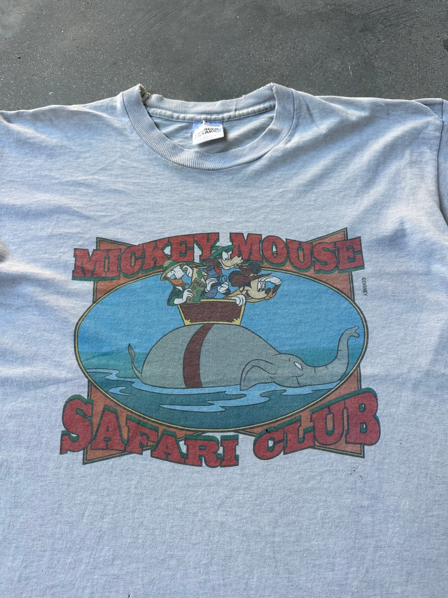 90s MICKEY MOUSE SAFARI CLUB TEE