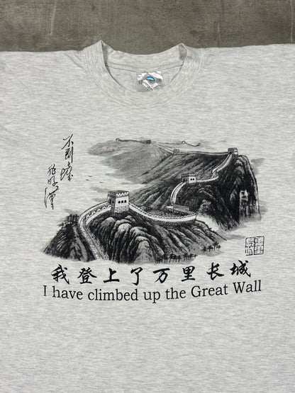 EARLY 2000s "GREAT WALL OF CHINA"  SOUVENIR TEE