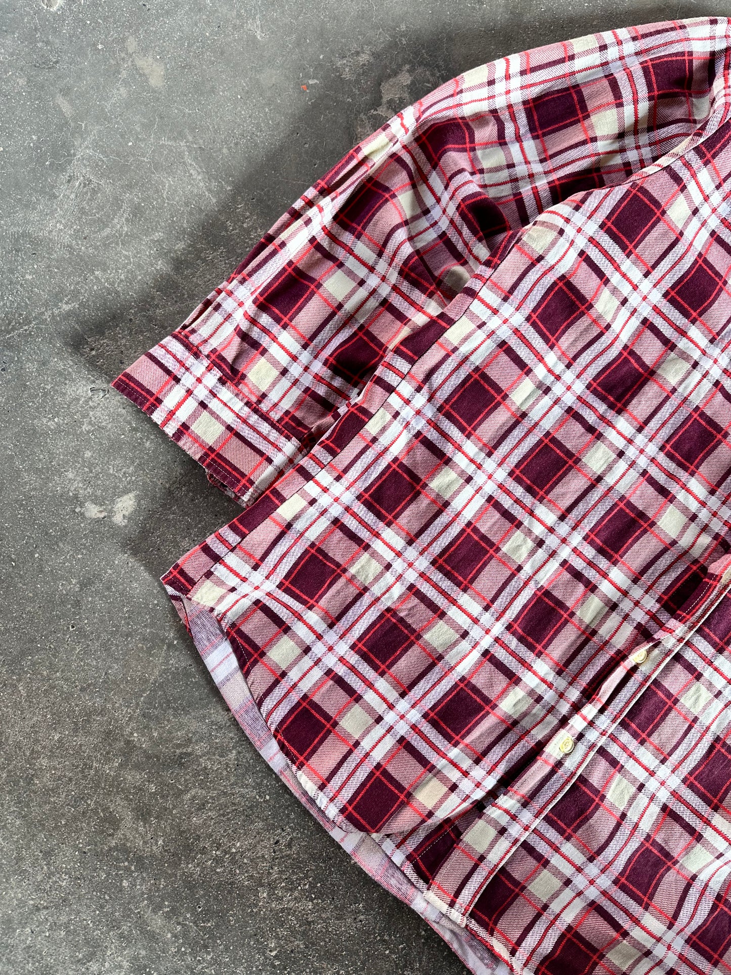 VINTAGE 1990s SEVRES FLANNEL SHIRT