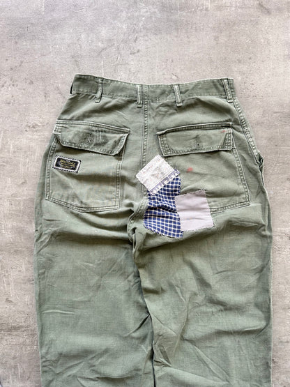 1970s US ARMY OG 107 TYPE 1 PANTS