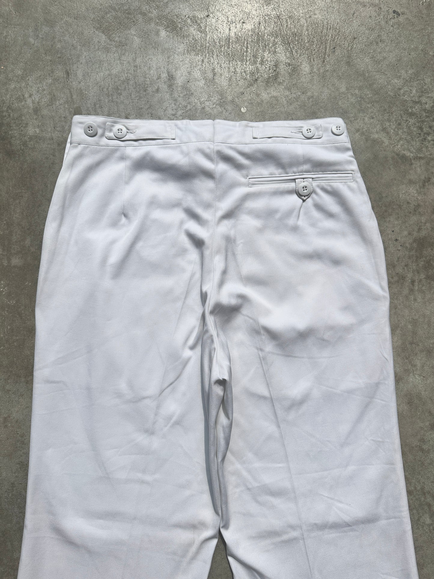 1992s GERMAN ARMY WHITE NAVY PANTS