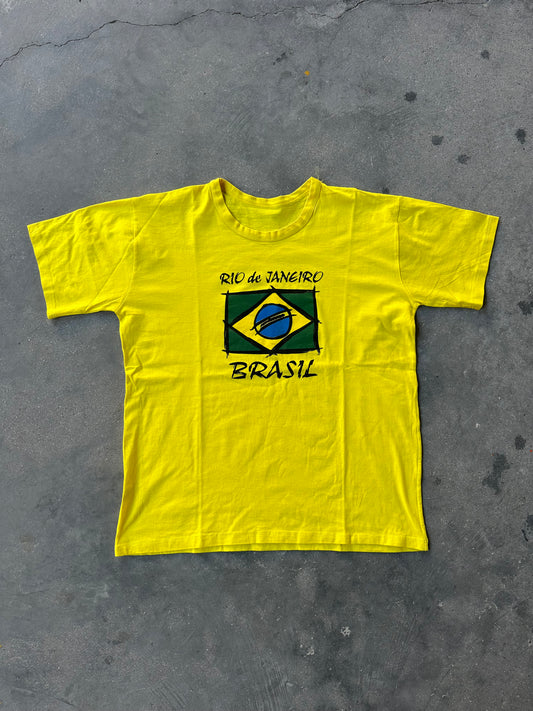 2000s RIO DE JANEIRO BRAZIL SOUVENIR TEE