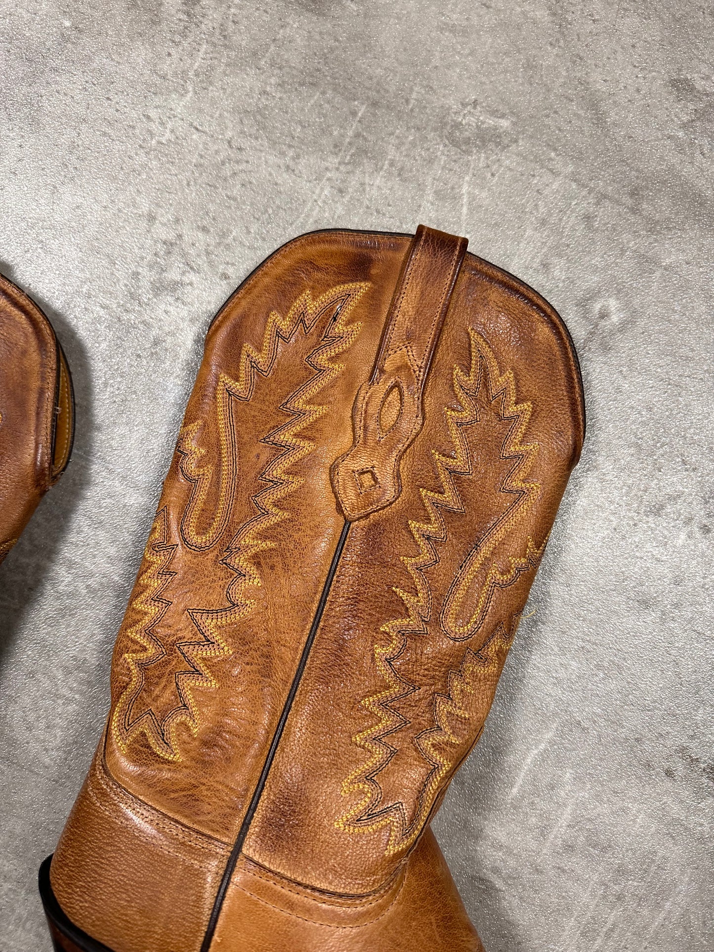 80s COWBOY MOTORCYCLE BOOTS