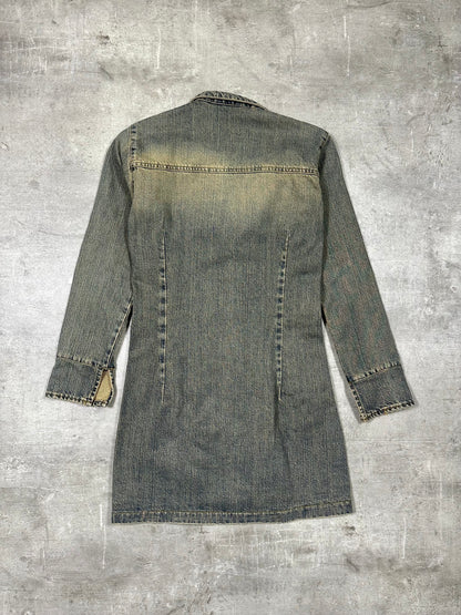 2000s PRADA WOMAN WASHED DENIM JACKET