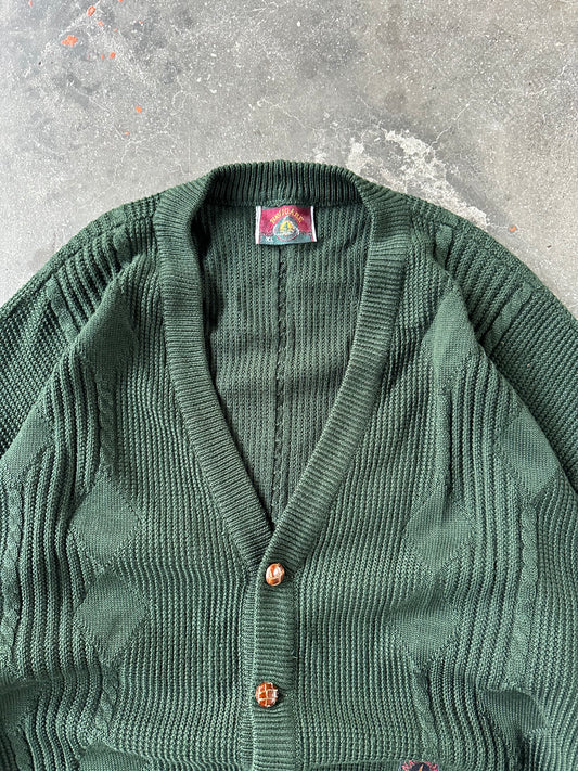 2000s NAVIGARE WOOL KNIT CARDIGAN